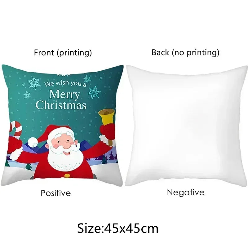Christmas Themed Pillowcases.