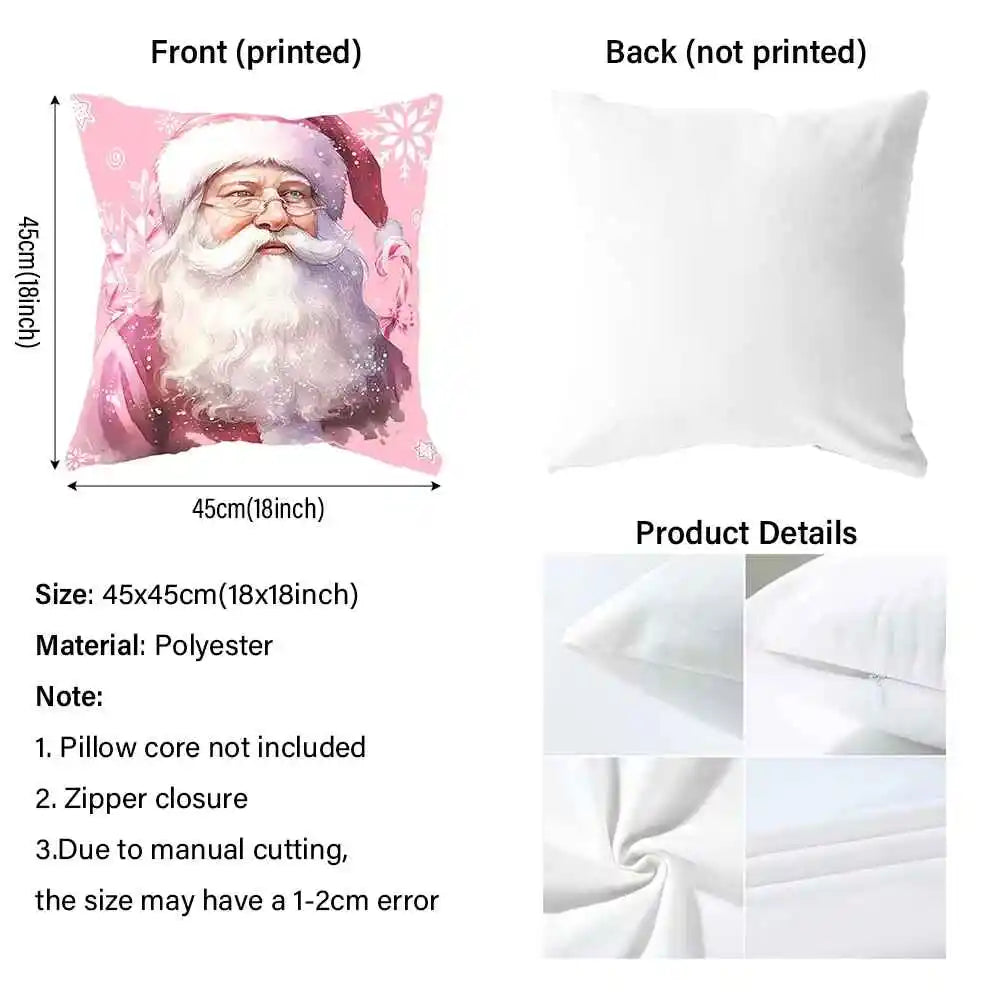 Christmas Themed Pillowcases.