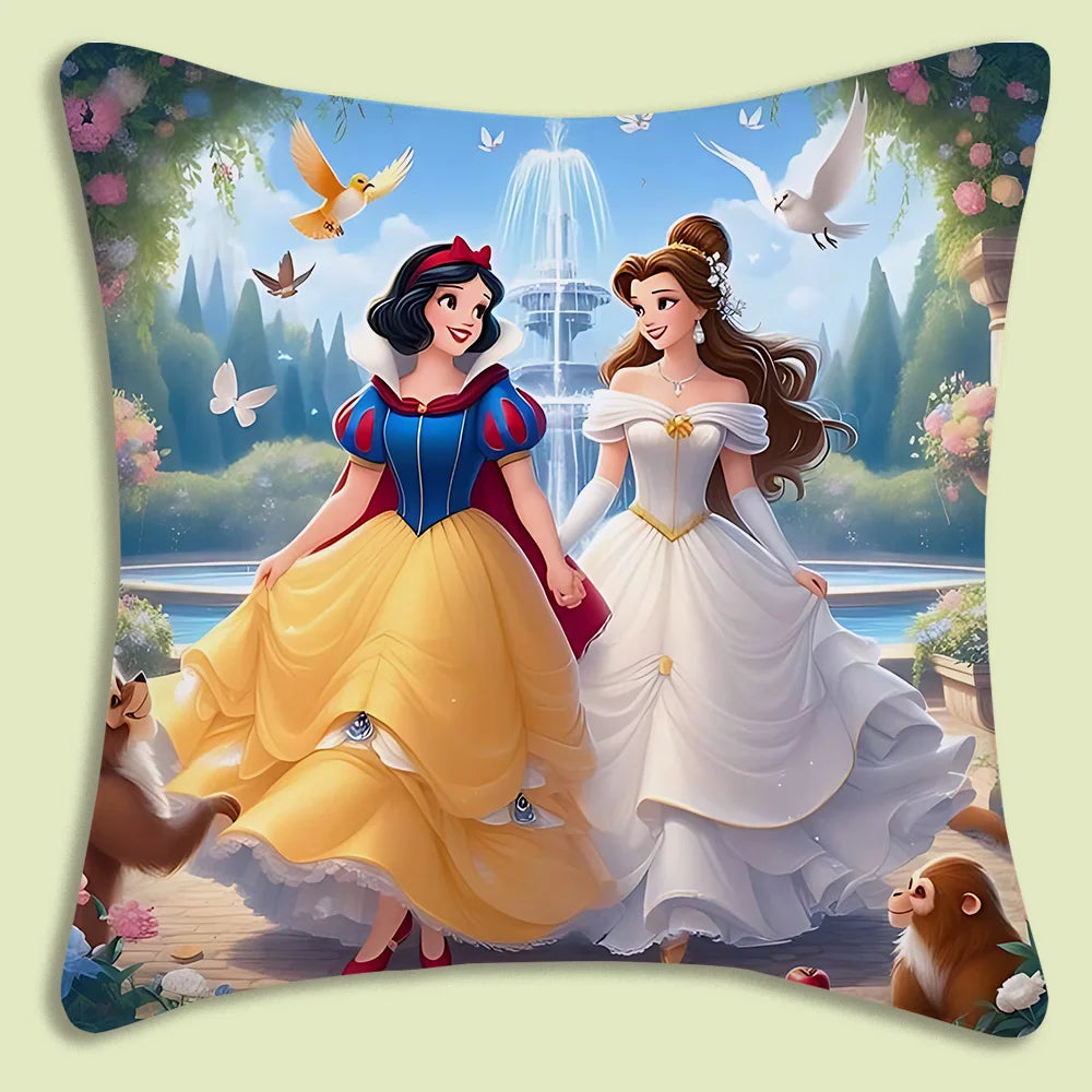 Sweet Princess-themed Pillow Covers. Double-sided Printing.