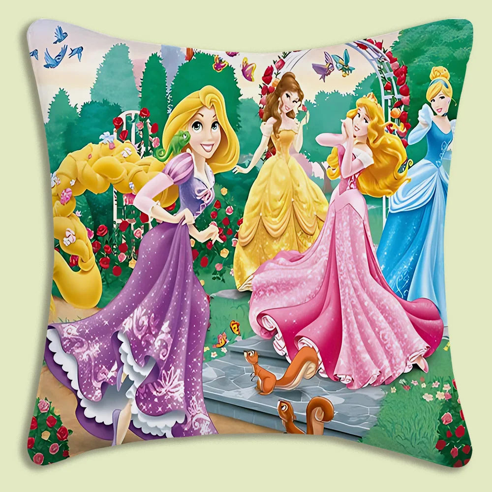 Sweet Princess-themed Pillow Covers. Double-sided Printing.