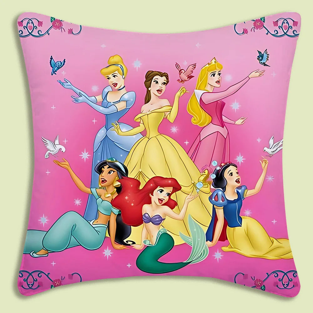 Sweet Princess-themed Pillow Covers. Double-sided Printing.