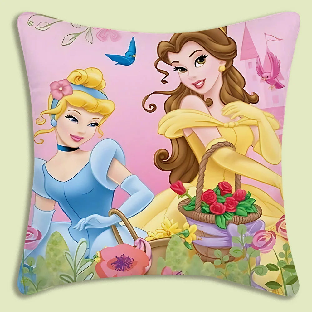 Sweet Princess-themed Pillow Covers. Double-sided Printing.