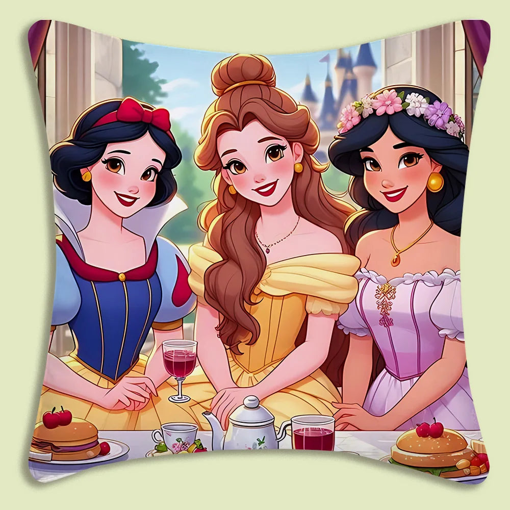 Sweet Princess-themed Pillow Covers. Double-sided Printing.