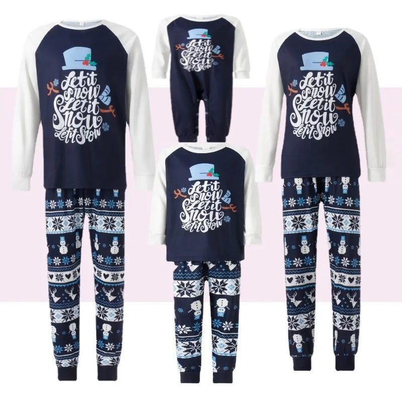 Matching Christmas Pajamas Family Sets.