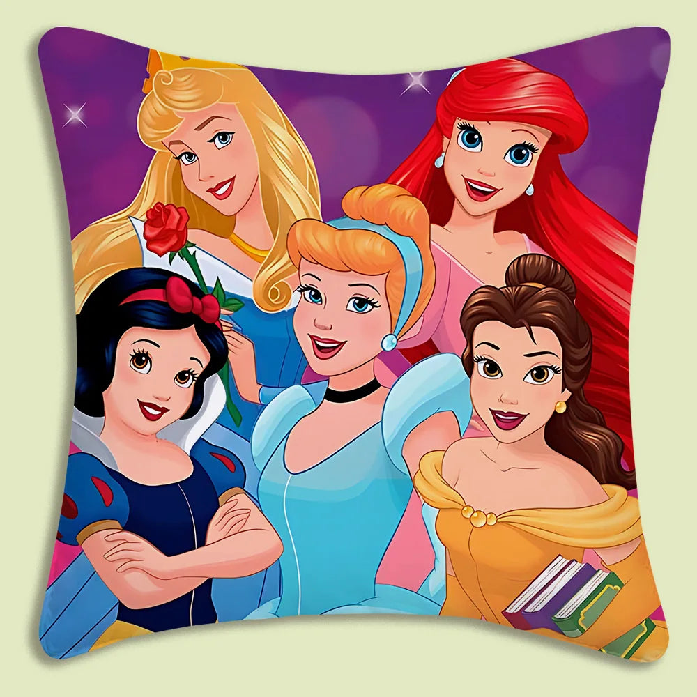 Sweet Princess-themed Pillow Covers. Double-sided Printing.