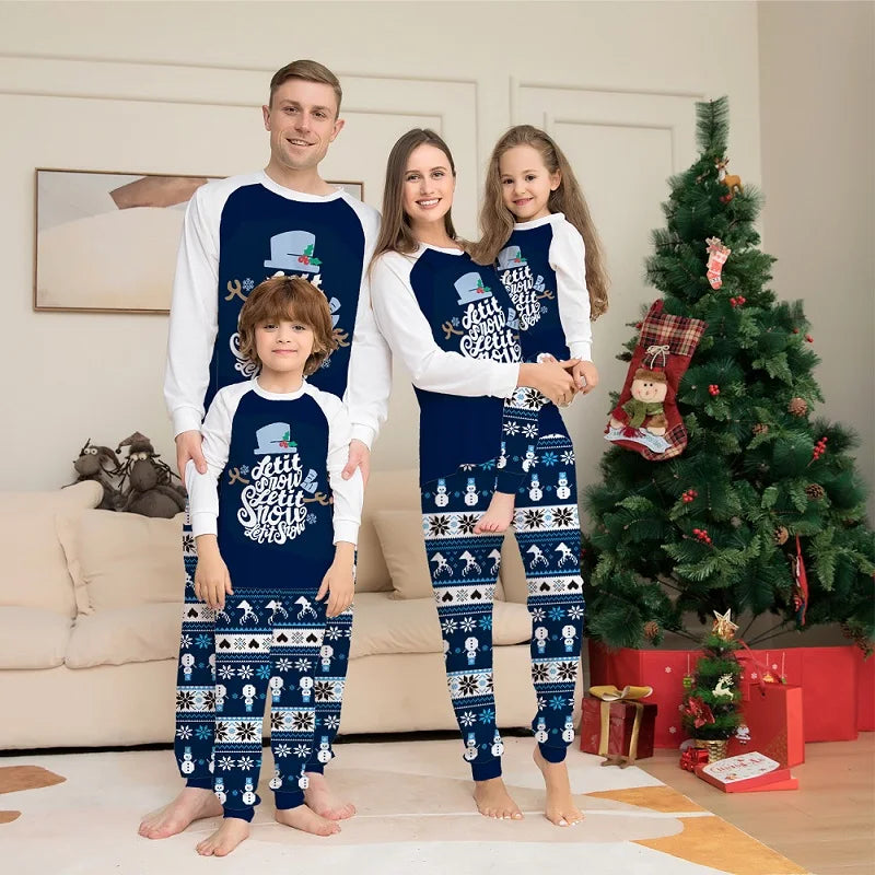 Matching Christmas Pajamas Family Sets.
