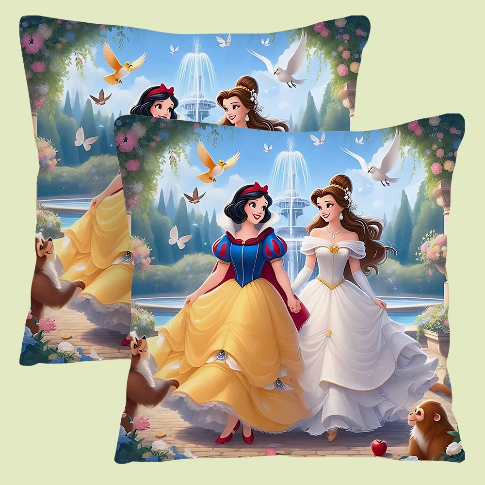 Sweet Princess-themed Pillow Covers. Double-sided Printing.