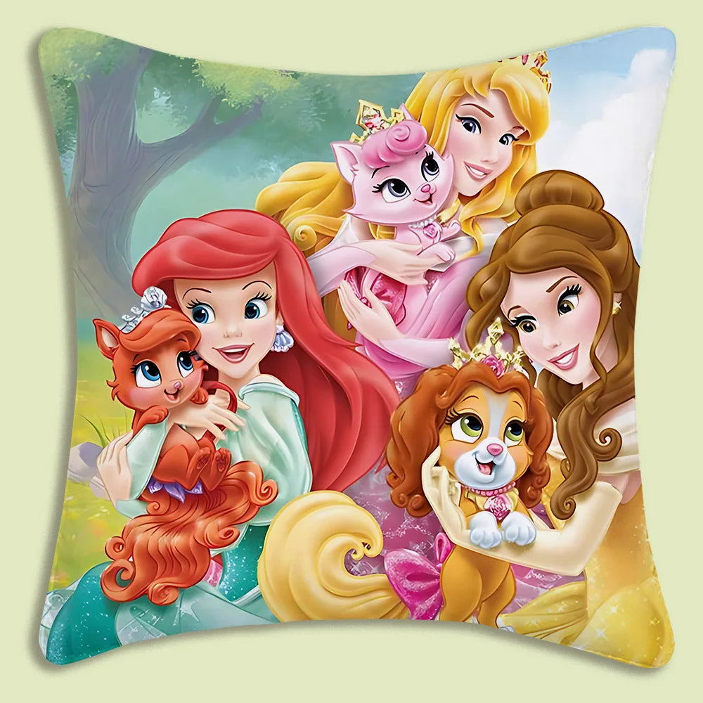 Sweet Princess-themed Pillow Covers. Double-sided Printing.