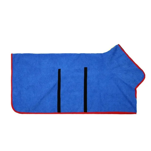 Adjustable Pet Towel For Large, Medium, Small Dogs, Cat Microfiber and Absorbent Beach Towel.