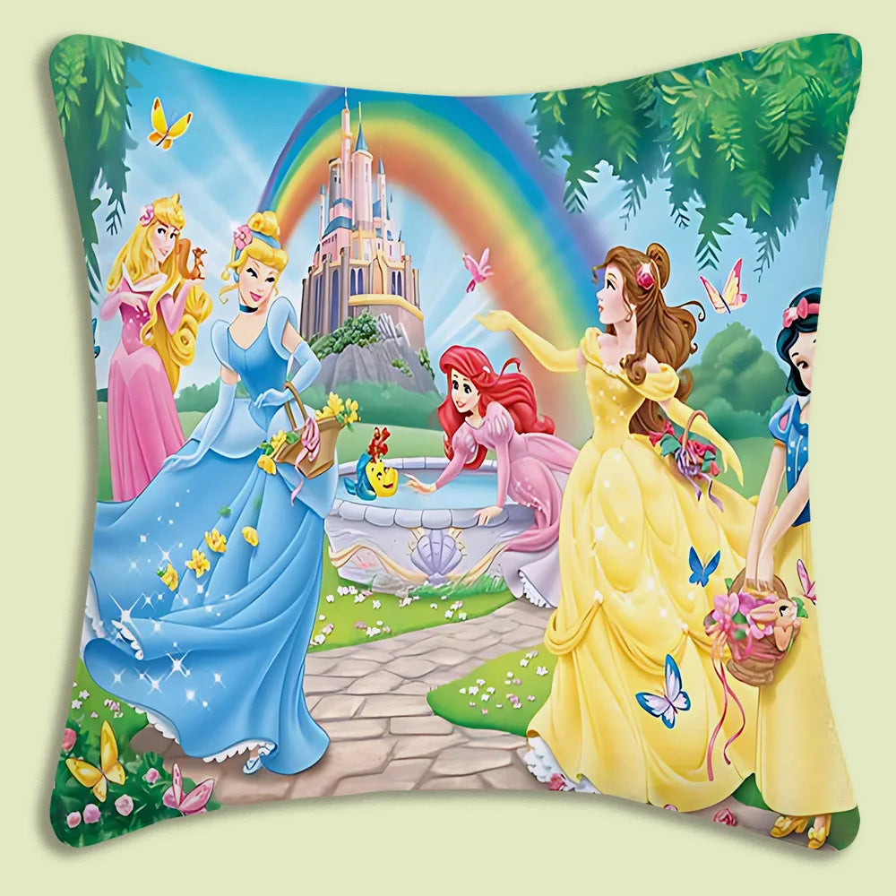 Sweet Princess-themed Pillow Covers. Double-sided Printing.