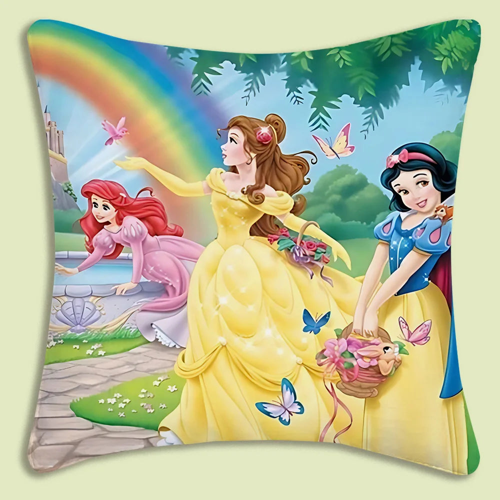 Sweet Princess-themed Pillow Covers. Double-sided Printing.