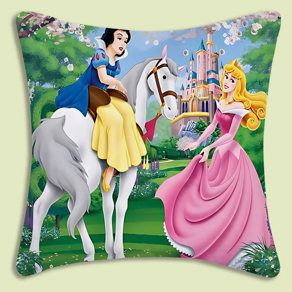Sweet Princess-themed Pillow Covers. Double-sided Printing.