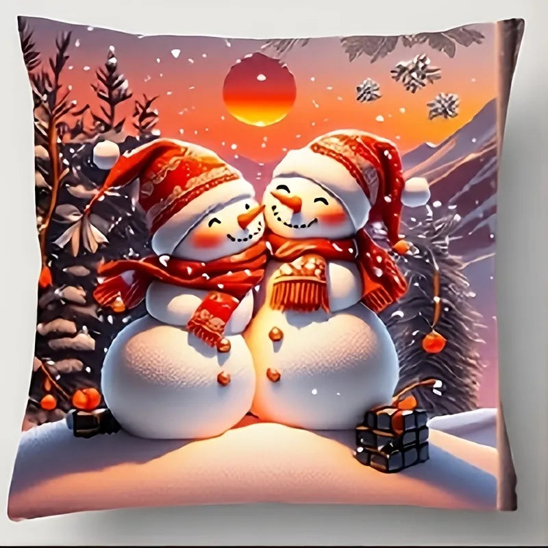 Disney Christmas theme four-piece pillowcase.