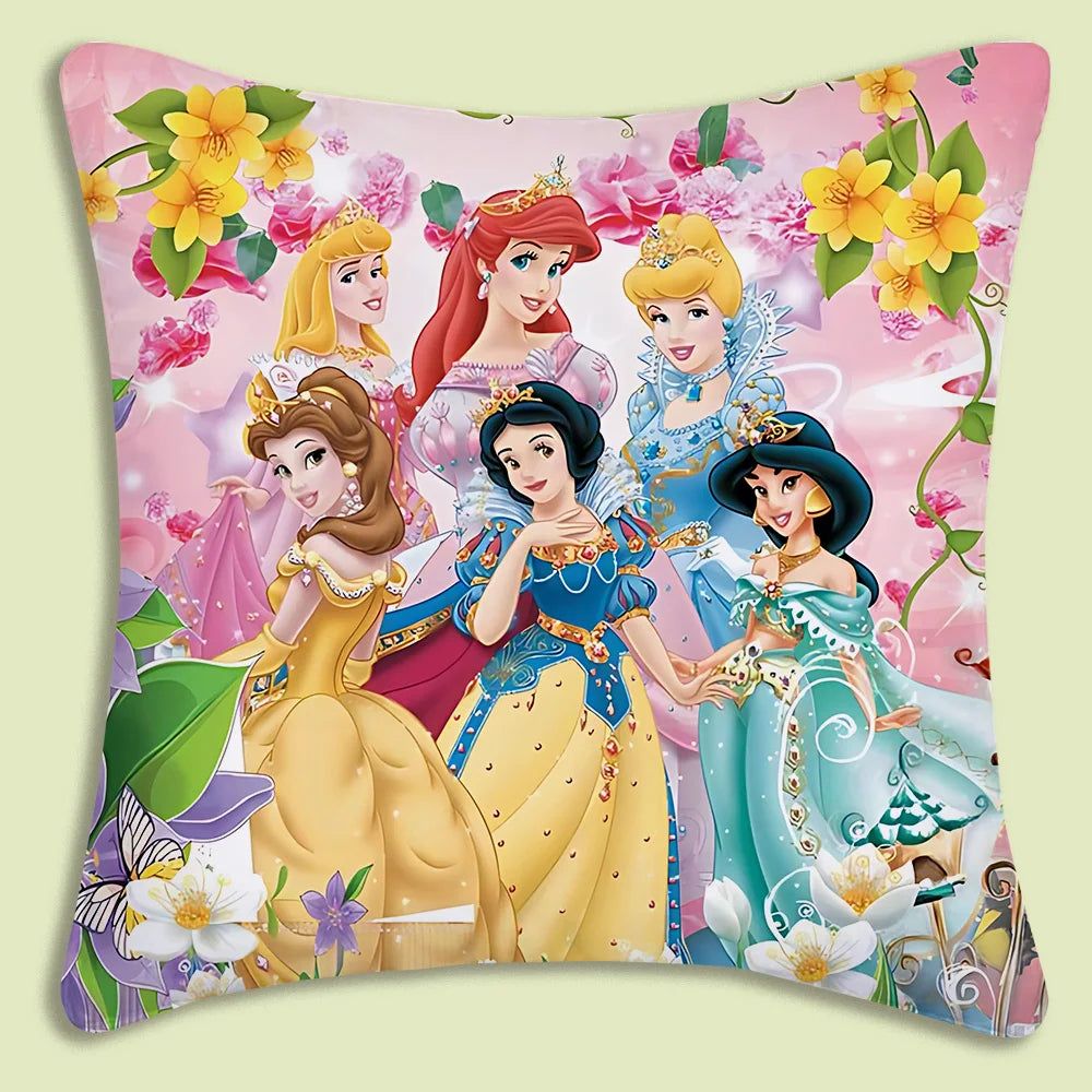 Sweet Princess-themed Pillow Covers. Double-sided Printing.