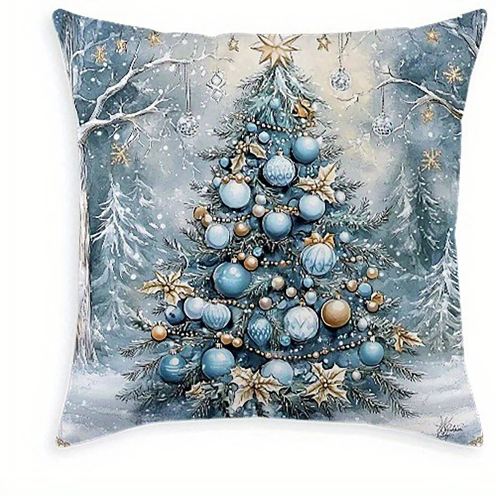 Christmas Themed Pillowcases.