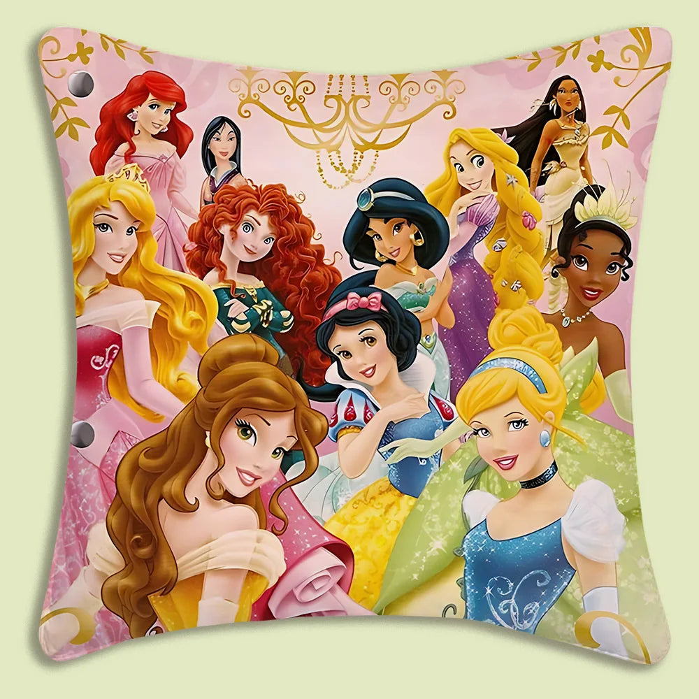 Sweet Princess-themed Pillow Covers. Double-sided Printing.